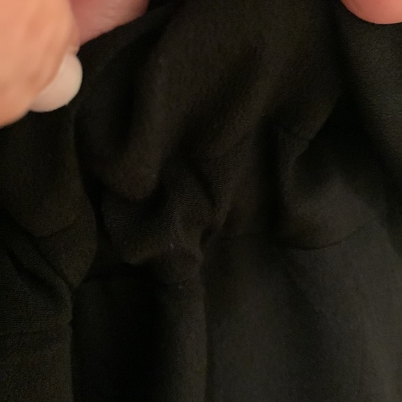 Monrow Twill Pocket Dress with Waist Drawcord • Size L - Picture 5 of 16